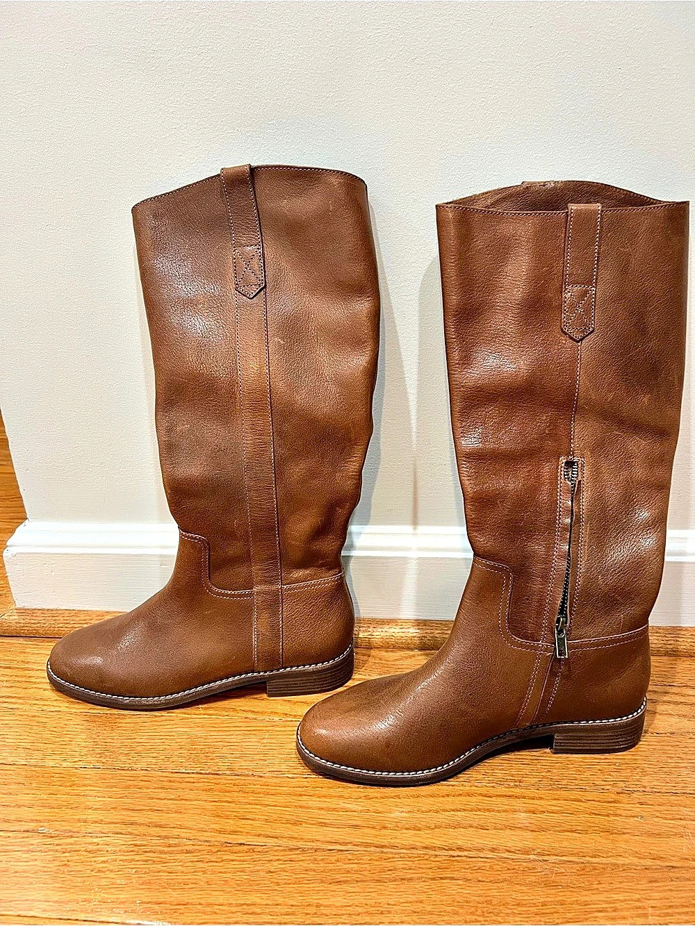 Madewell Leather Tall Boots Brown US